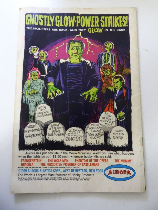 The Flash #188 (1969) VG Condition moisture stain fc