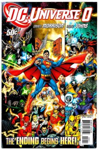 DC UNIVERSE #0 (Jun 2008) 9.0 VF/NM  Grant Morrison! All-Star DC Artists Roster!