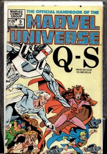 The Official Handbook of the Marvel Universe #9 (1983) Quasar
