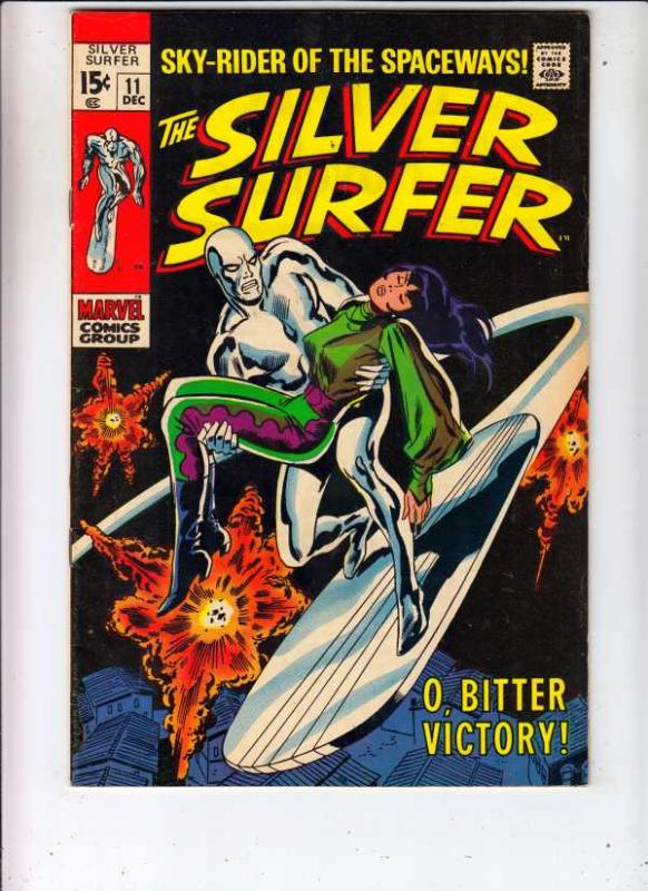 Silver Surfer #11 (Dec-69) NM- High-Grade Silver Surfer, Shalla Bal