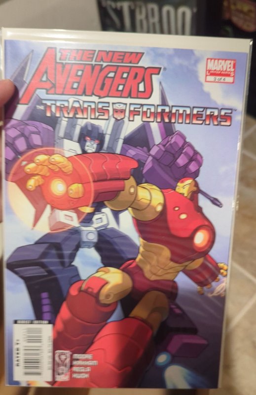 New Avengers/Transformers #3 (2007) The Avengers 