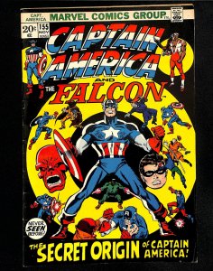 Captain America #155 Origin Issue!