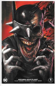DCEASED Dead Planet #1 - IAN MACDONALD Virgin Variant - BATMAN WHO LAUGHS