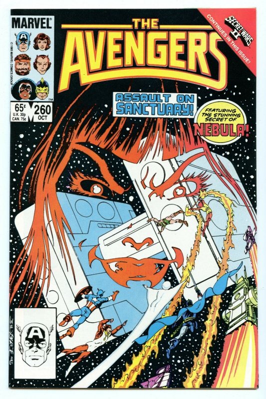 Avengers 260 Oct 1985 NM- (9.2)