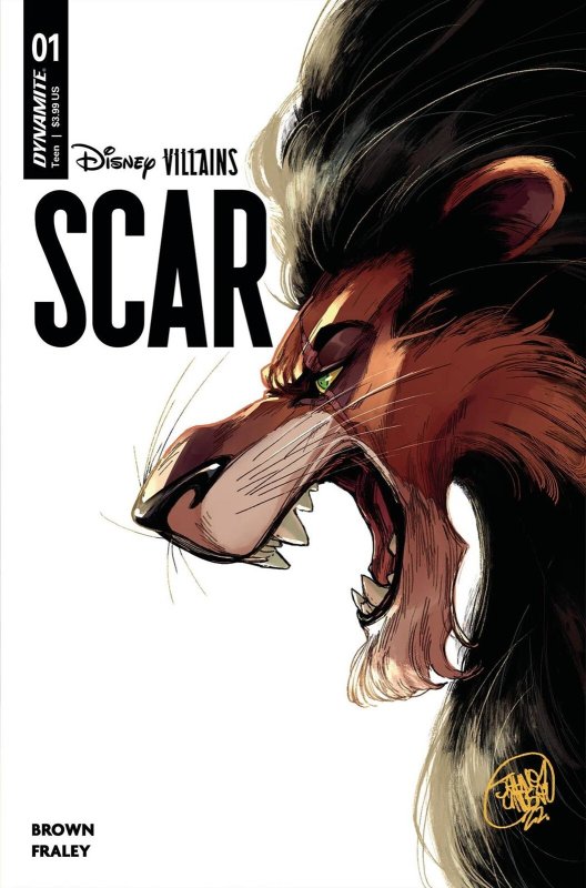Disney Villains Scar #1 Cvr A Lindsay Dynamite Comic Book
