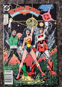 Wonder Woman 25 1988 VF- 7.5 George Perez Cover Invasion Crossover Copper Age