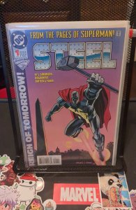 Steel #1 DC Universe Corner Box Variant (1994)