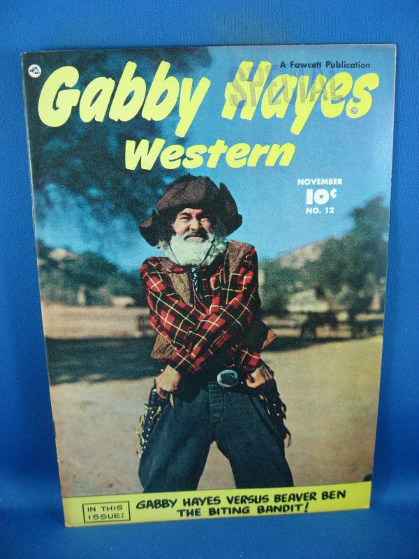 GABBY HAYES WESTERN 12 F PHOTO COVER 1949