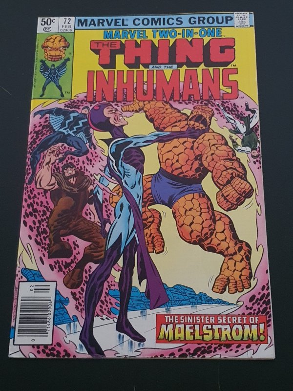 Marvel Two-in-One #72 Newsstand Edition (1981)