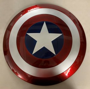  Marvel Legends Captain America Shield Avengers 1:1 Scale Hasbro 