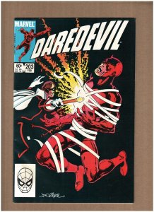 Daredevil #203 Marvel Comics 1984 John Byrne Cover FN/VF 7.0