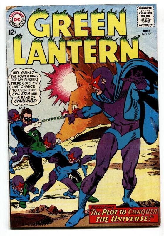 GREEN LANTERN #37-First appearance EVIL STAR-1965-DC comic book