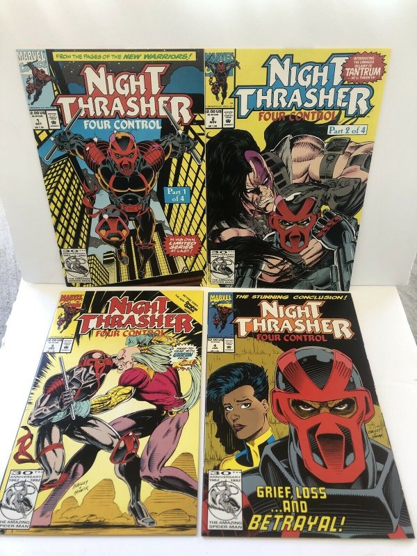 Night Thrasher #1-4 Four Control Complete Series Lot Of 4