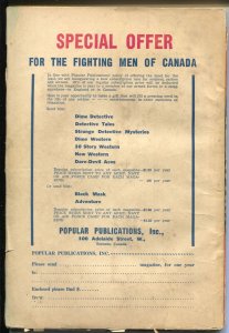 Astonishing Stories #! 1/1942-Popular-1st issue-Canadian-non U.S. cover-VG/FN