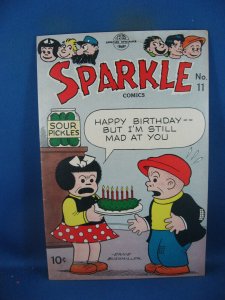SPARKLE COMICS 11 VF+ NANCY SLUGGO LIL ABNER UNITED FEATURES 1950