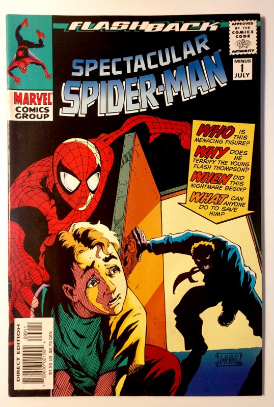 The Spectacular Spider-Man #1 (9.0, 1997) Flashback Reprint