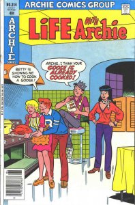 Life with Archie #214 POOR ; Archie | low grade comic June 1980 Cooked Goose