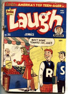 Laugh Comics #31--comic book-1949- Archie- Jughead-Golden-Age
