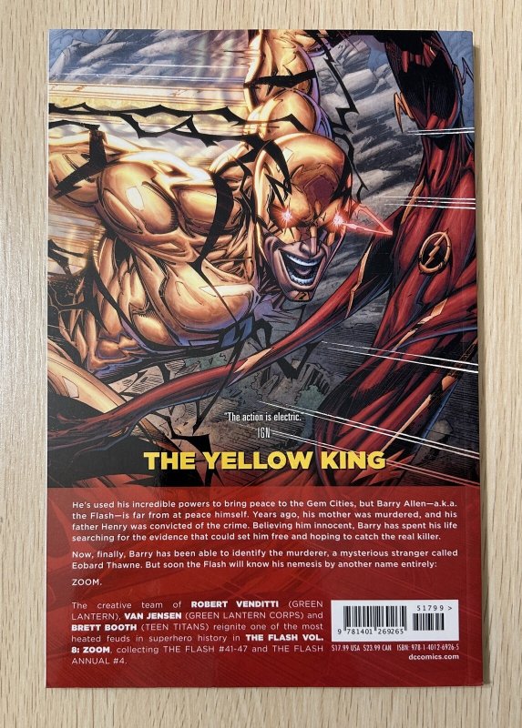 The Flash TPB DC New 52 Vol 8 Zoom TPB Robert Venditti & Brett Booth