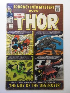 Journey into Mystery #119 (1965) GD/VG Condition see description