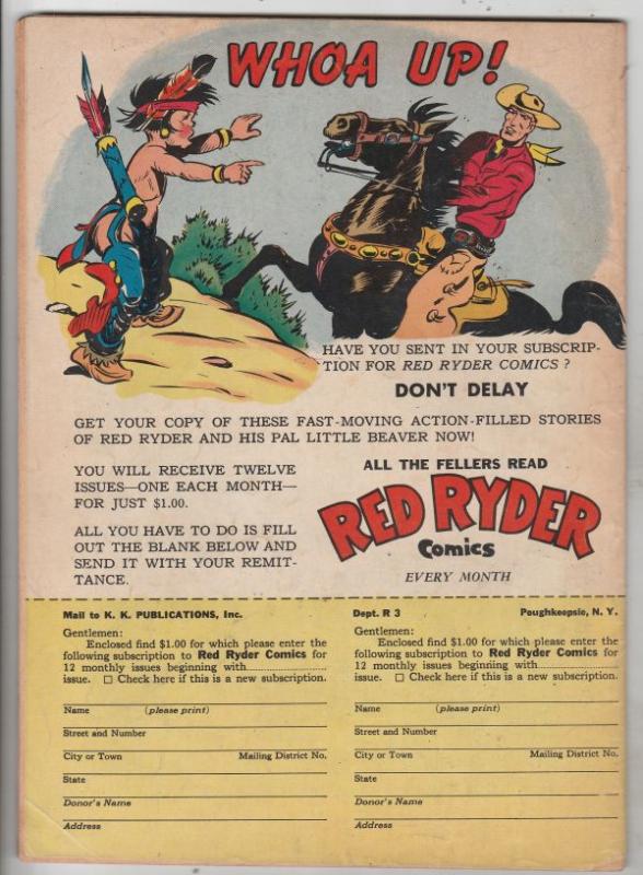 Red Ryder Comics #80 (Mar-50) VG+ Affordable-Grade Red Ryder