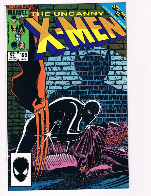 Uncanny X-Men # 196 Marvel Comic Books Hi-Res Scans Modern Age Awesome Issue! S2