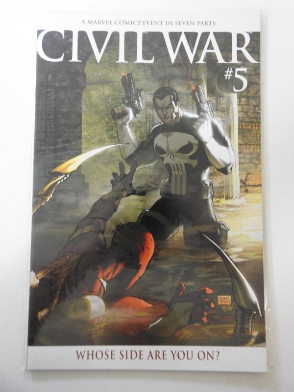 Civil War #5 Retailer Incentive Color Cover (2006)