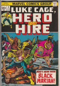 Luke Cage Hero for Hire #5 (Jan-73) VF/NM High-Grade Luke Cage