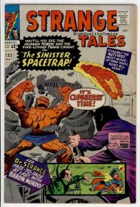 STRANGE TALES #132, VF/NM, Fantastic Four, Dr Strange, 1951 