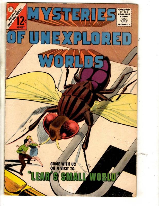 6 Comic Books Unusual Tales 48 41 48 Mysteries Unexplained Worlds 34 45 37 JL29