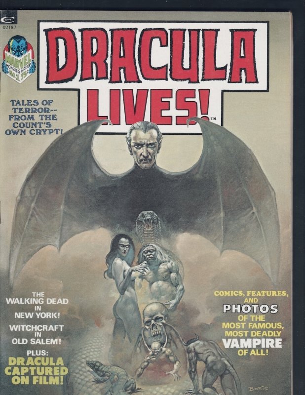 Dracula Lives #1  (1973) VF