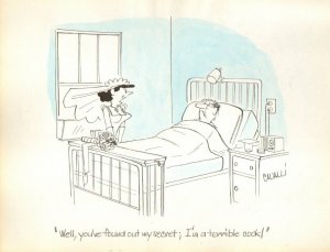 Terrible Cook Newly Wed Gag art by Dick Cavalli