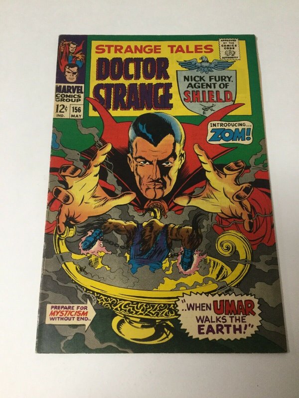 Strange Tales 156 Vf+ Very Fine+ 8.5 Marvel Silver Age