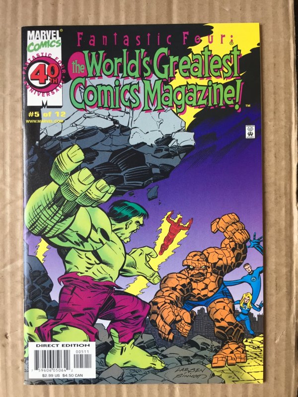 The Worlds Greatest Comics Magazine Fantastic Four #5