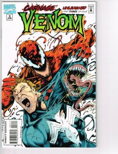 Venom: Carnage Unleashed #1-3 (1995) - *Venom Vs Carnage/Great Covers*