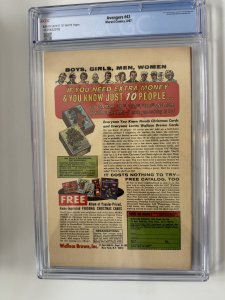 AVENGERS #43 CGC 8.0 -  1ST APPEARANCE RED GUARDIAN MARVEL (1967)