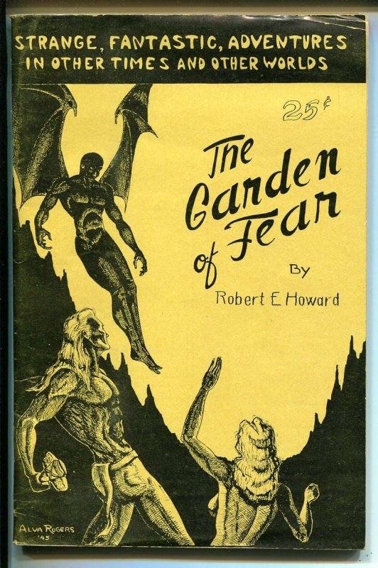 Garden Of Fear 1945-Crawford-Fobert E Howard-HP Lovecraft-digest sized-FN