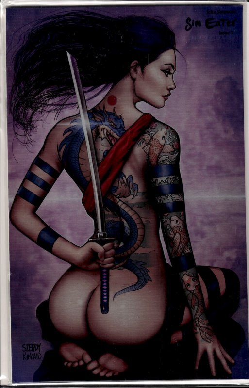 Sin Eater #1 (2020) Szerdy Nice Edition Metal Cover!