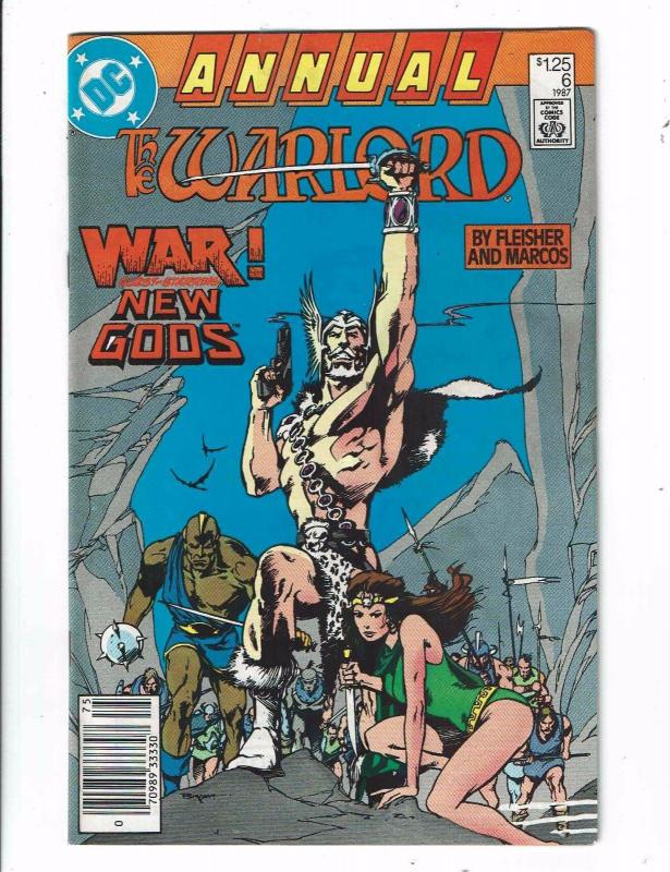 Lot of 3 The Warlords DC Comic Books #Annual 5 6+1 BH46