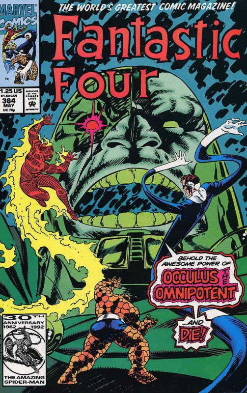 Fantastic Four (Vol. 1) #364 FN; Marvel | we combine shipping