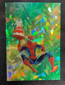 SPIDER-MAN 30TH ANNIVERSARY FOIL CARD 1992 COMIC IMAGES EX-MT 6