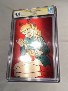 Archie Friends Betty Veronica Christmas Calamity Spectacular Metal 1/25 CGC 9.8