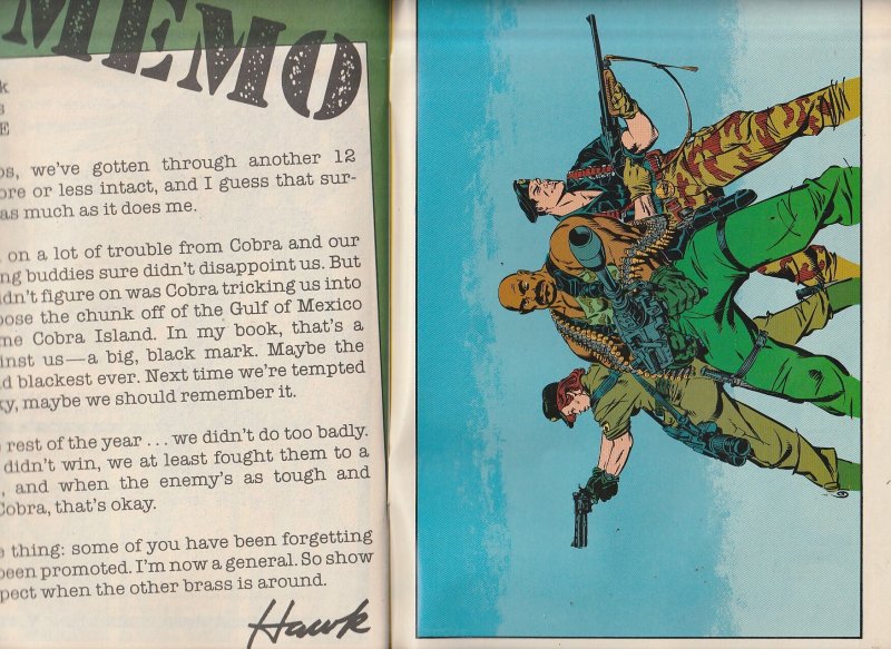 G.I. Joe Yearbook # 2 Canadian Variant (1986)