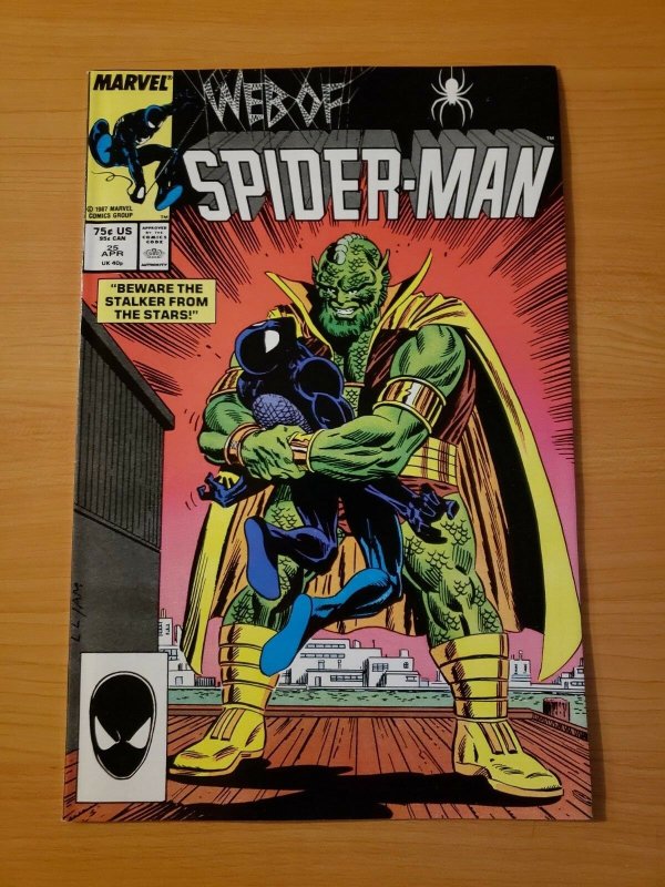 Web of Spider-Man #25 Direct Market Edition ~ NEAR MINT NM ~ (1987 Marvel)  