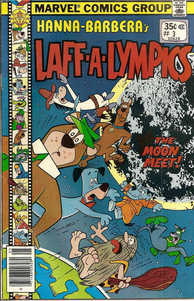 Laff A Lympics Vg Marvel Low Grade Comic Hanna Barbera Scooby