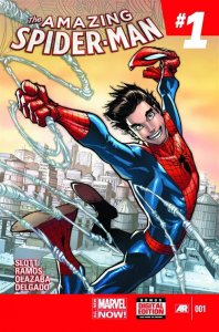 AMAZING SPIDER-MAN (2014 MARVEL) #1 CVR A HUMBERTO RAMOS