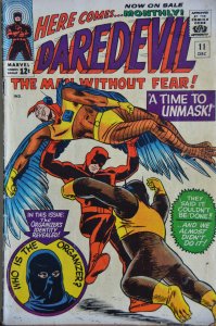 Daredevil #11 (1965) Very Nice Looking Book! Great Cover! Silver Age Classic!