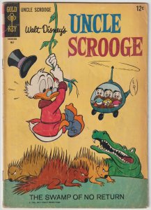 Uncle Scrooge #57 (May 1965, Gold Key), G condition (2.0)