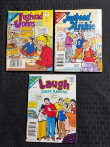 1990s Jughead Jones with Archie & Laugh Digest #93 126 128 VG/VG+ Stan Goldberg
