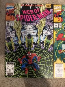 Web Of Spider-Man 98  99 & 100  VF+/NM Nightwatch